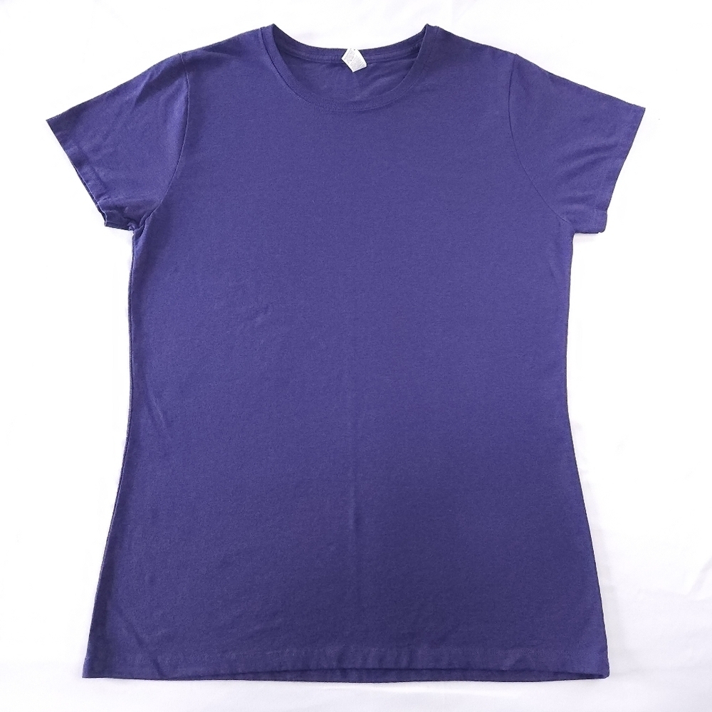 Fruit of the Loom Purple Short Sleeve T Shirt